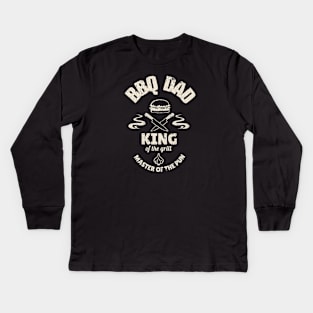 BBQ Dad Kids Long Sleeve T-Shirt